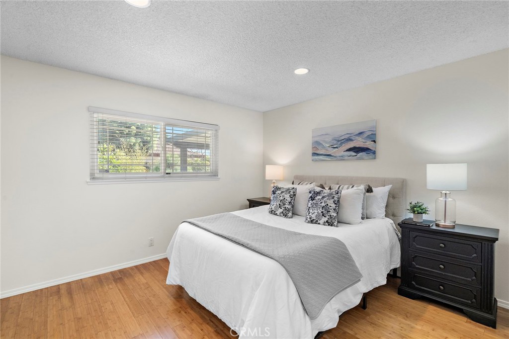 Large secondary room with recessed lighting - 18474 Tamarind Street, Fountain Valley CA 92708 - photo 19