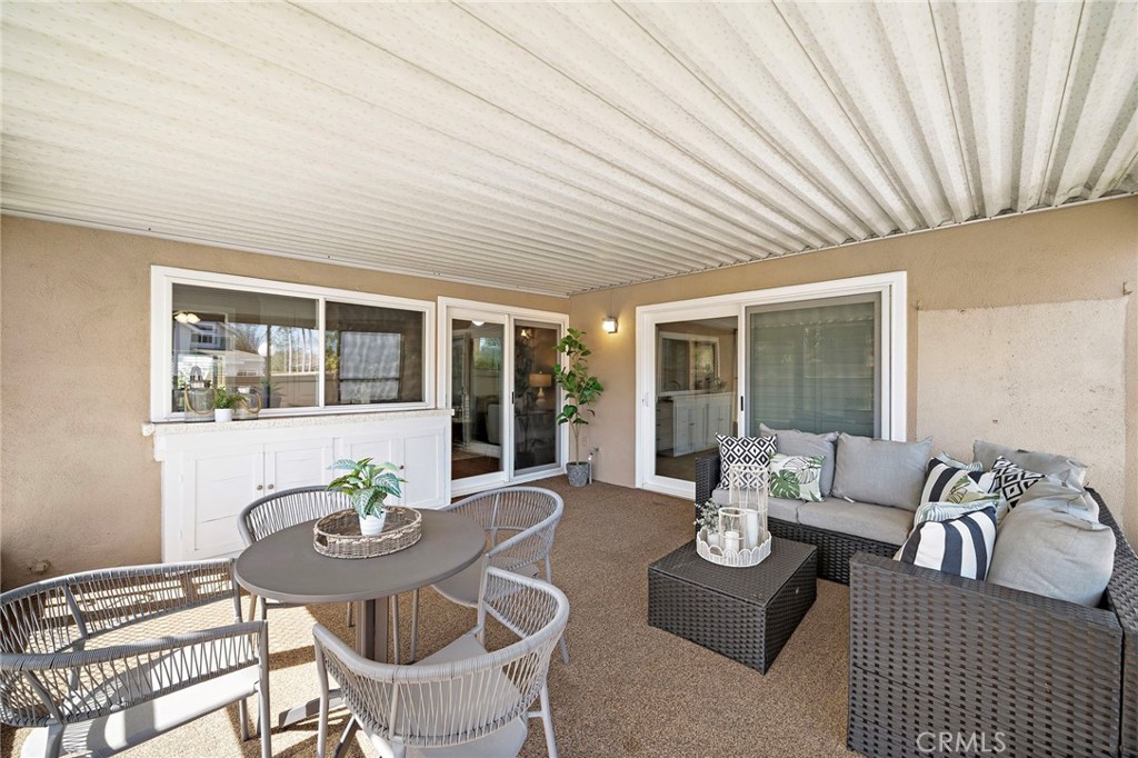256 sq ft enclosed patio - 18898 Persimmon Circle, Fountain Valley CA 92708 - photo 27