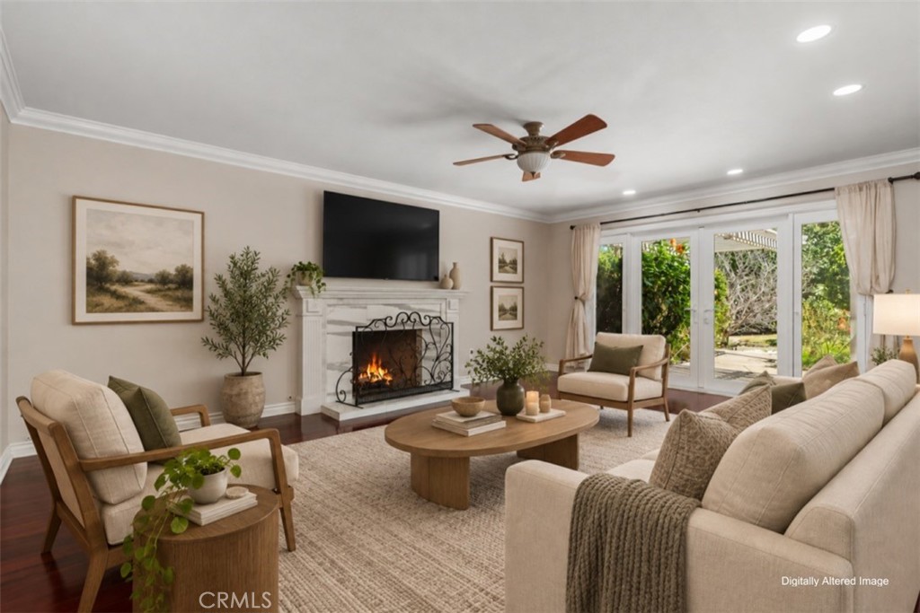 Virtually staged - Livingroom - 18906 Acacia, Fountain Valley CA 92708 - photo 4