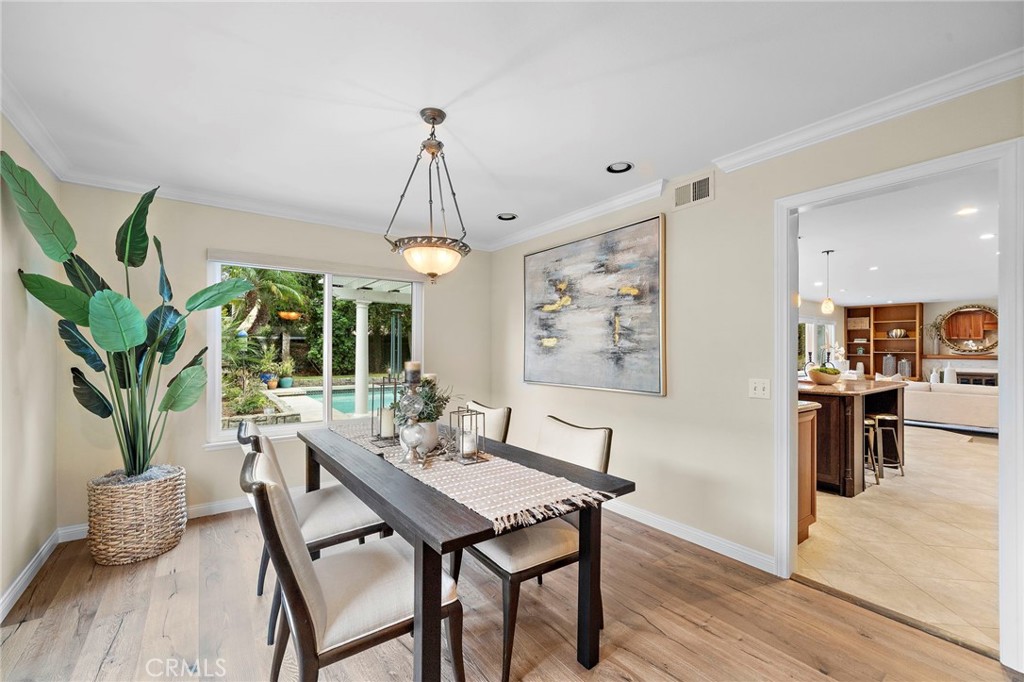 Dining room off of the kitchen - 8566 Phoenix Avenue, Fountain Valley CA 92708 - photo 7