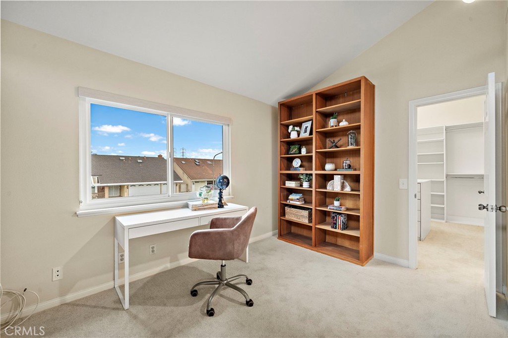 Office retreat off of the master suite - 8566 Phoenix Avenue, Fountain Valley CA 92708 - photo 25