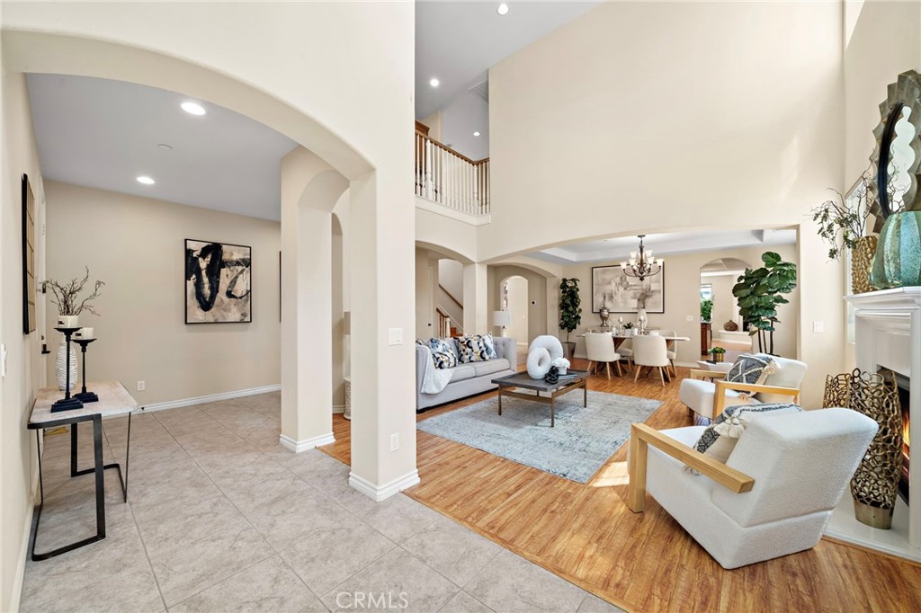 View from the Front entry door - 9042 Lemongrass Court, Fountain Valley CA 92708 - photo 5