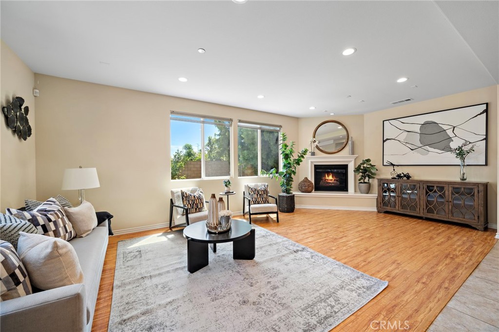 Family room 1st angle view - 9042 Lemongrass Court, Fountain Valley CA 92708 - photo 24