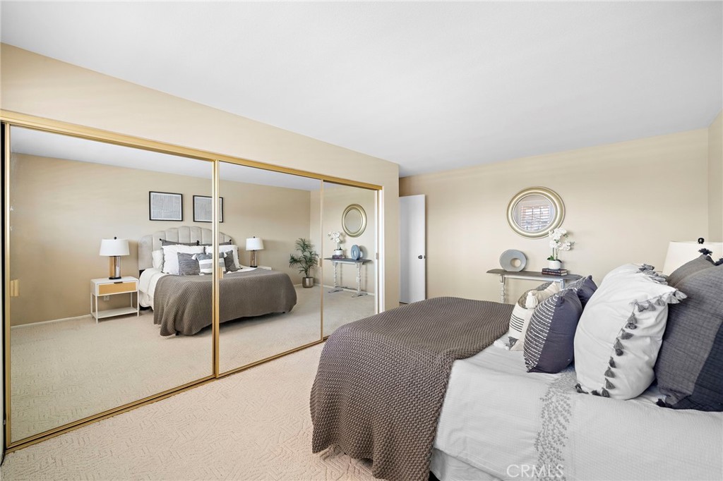 bedroom #3 with mirrored closet doors is also oversized - 9115 McBride River Avenue, Fountain Valley CA 92708 - photo 37