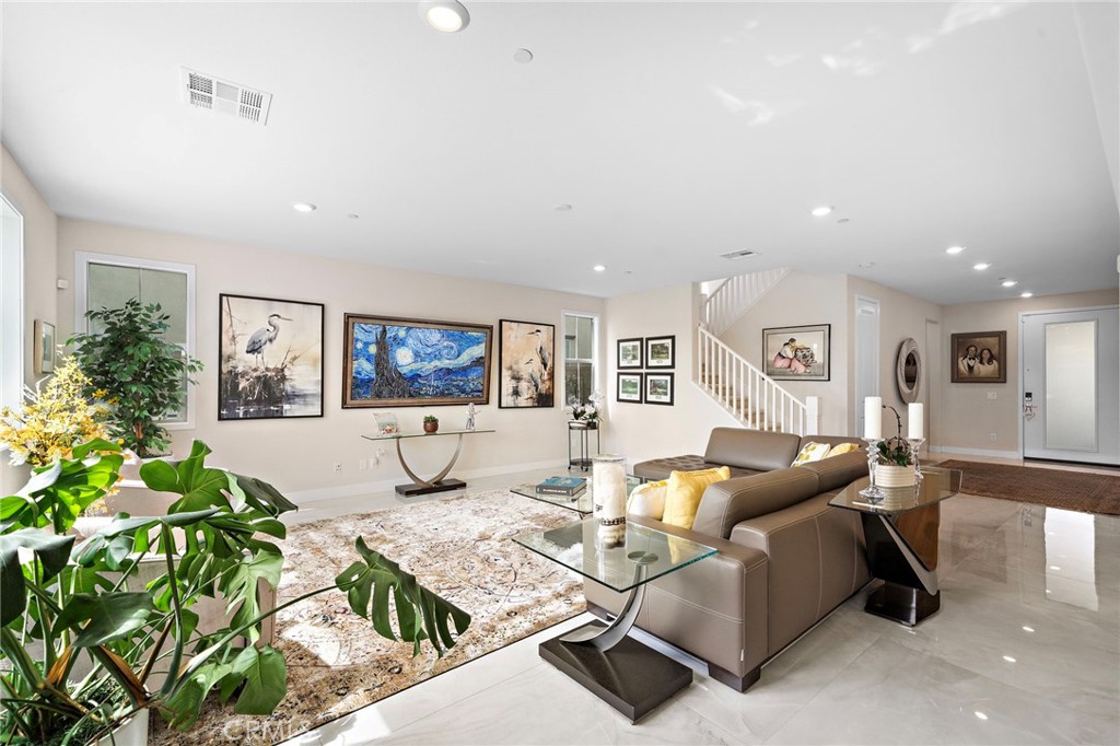 Foyer Entry to Great Room - 9896 Heron Avenue, Fountain Valley CA 92708 - photo 4