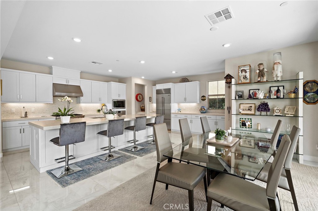 Dining Area Open to Gourmet Kitchen - 9896 Heron Avenue, Fountain Valley CA 92708 - photo 7