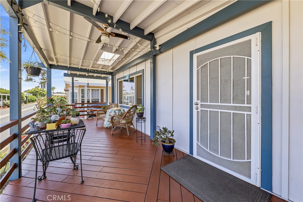 Offering abundant outdoor living space, the extra-large patio provides the ideal setting for entertaining guests, hostin - 1201 W Valencia Drive 13, Fullerton CA 92833 - photo 6