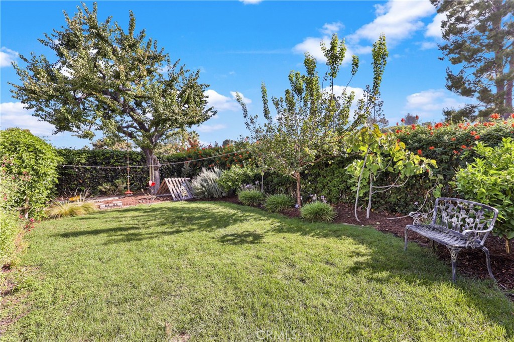 East Backyard with lush landscaping and Fruit Trees - 1425 Longview, Fullerton CA 92831 - photo 26