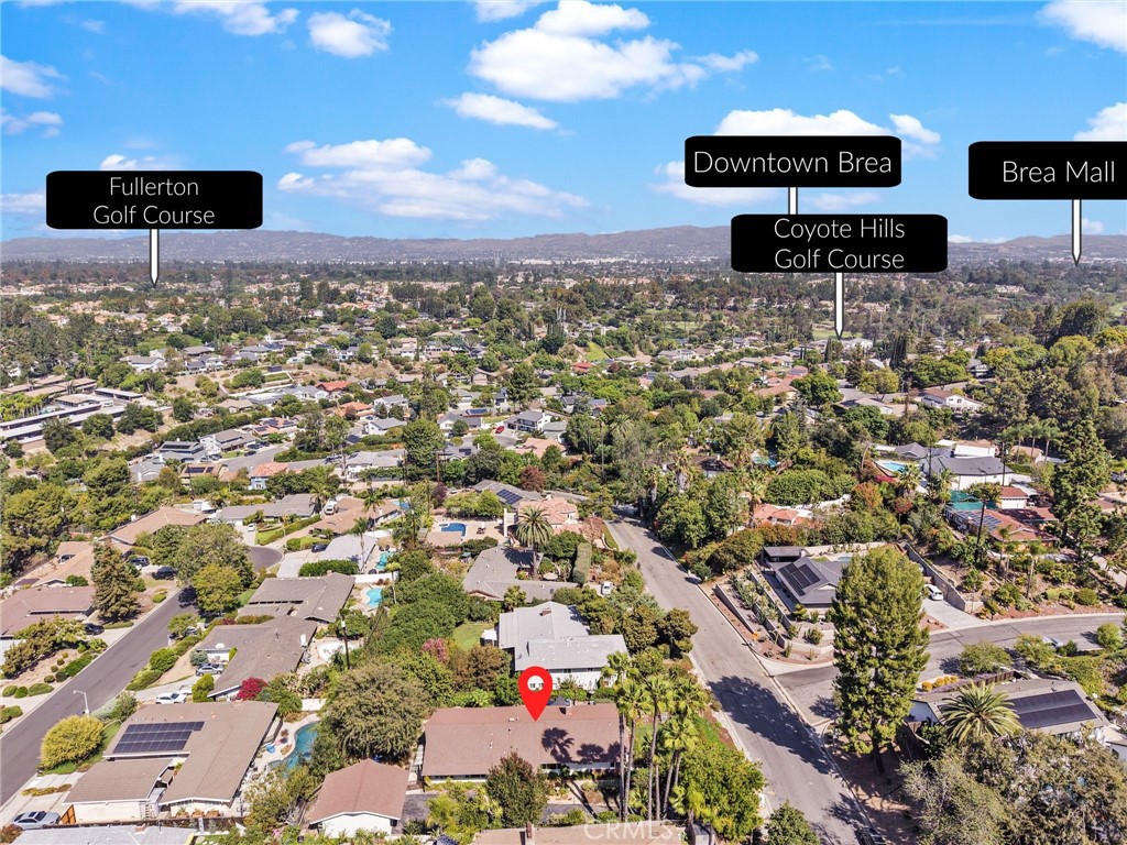 Aerial View North - 1425 Longview, Fullerton CA 92831 - photo 34