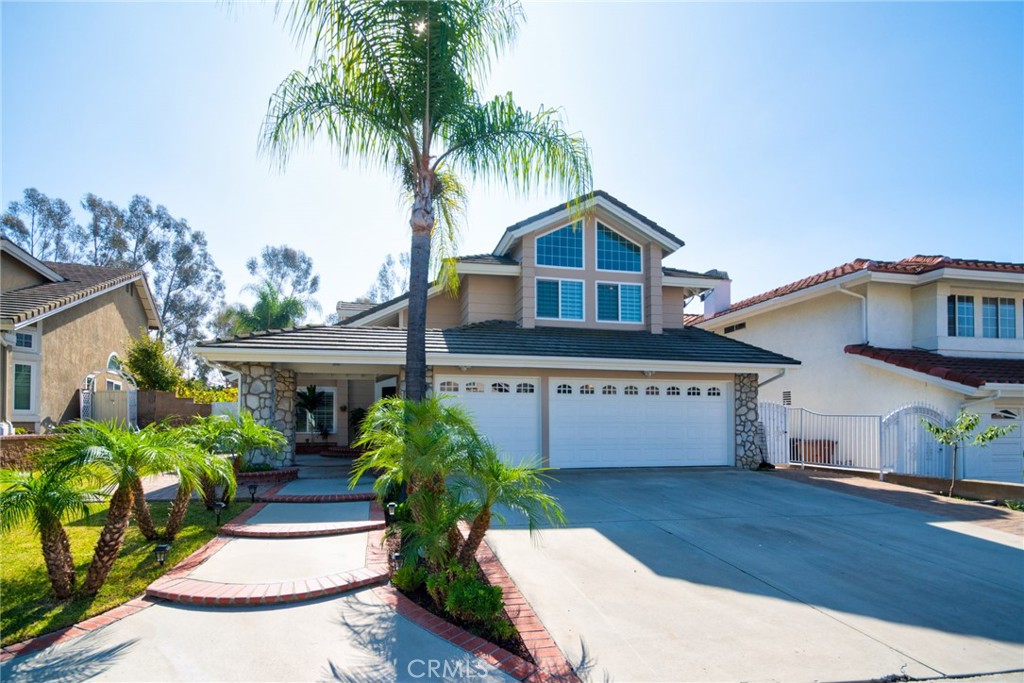 Entry with palm Trees - 1860 Brooke, Fullerton CA 92833 - photo 1