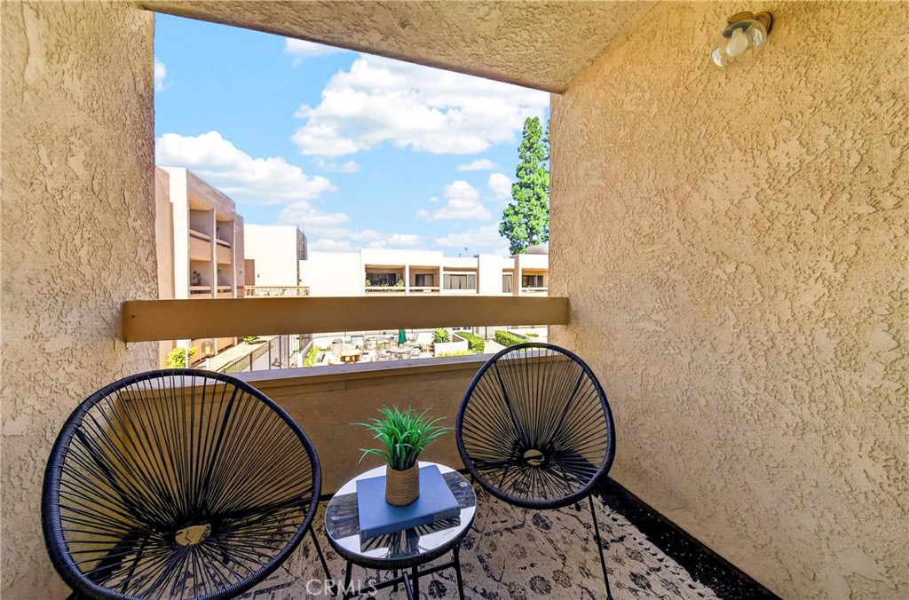 Balcony with Pool View - 351 N Ford Avenue 221, Fullerton CA 92832 - photo 22