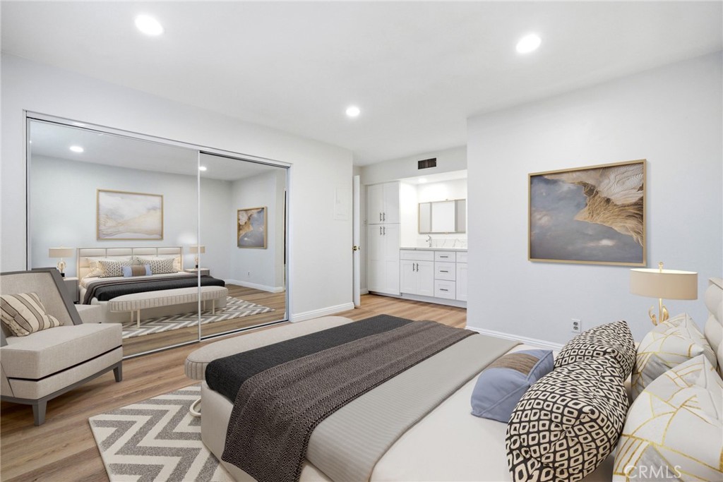 Virtual Stage - Bedroom - 400 N Acacia Avenue A17, Fullerton CA 92831 - photo 1