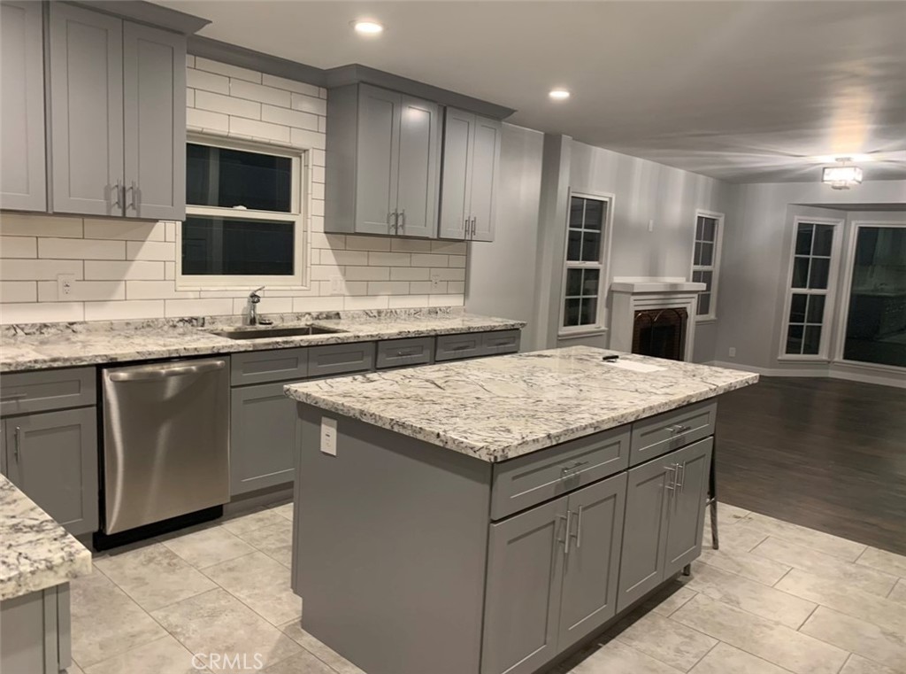 Large Kitchen Island w/ lots of Counter Top space & Storage. - 608 Drake, Fullerton CA 92832 - photo 4