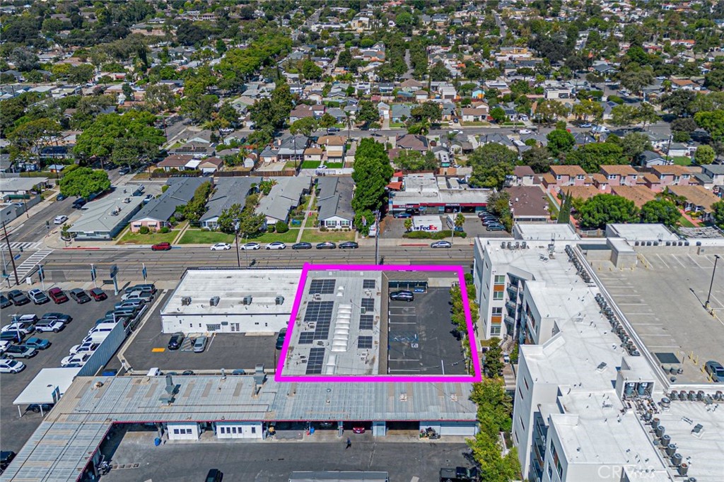 Aerial - property outline - 626 W Commonwealth Avenue, Fullerton CA 92832 - photo 3