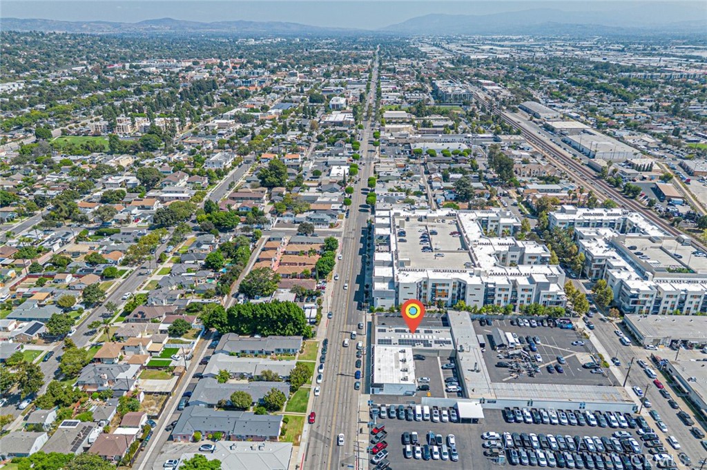 Aerial - looking toward Downtown Fullerton - 626 W Commonwealth Avenue, Fullerton CA 92832 - photo 19