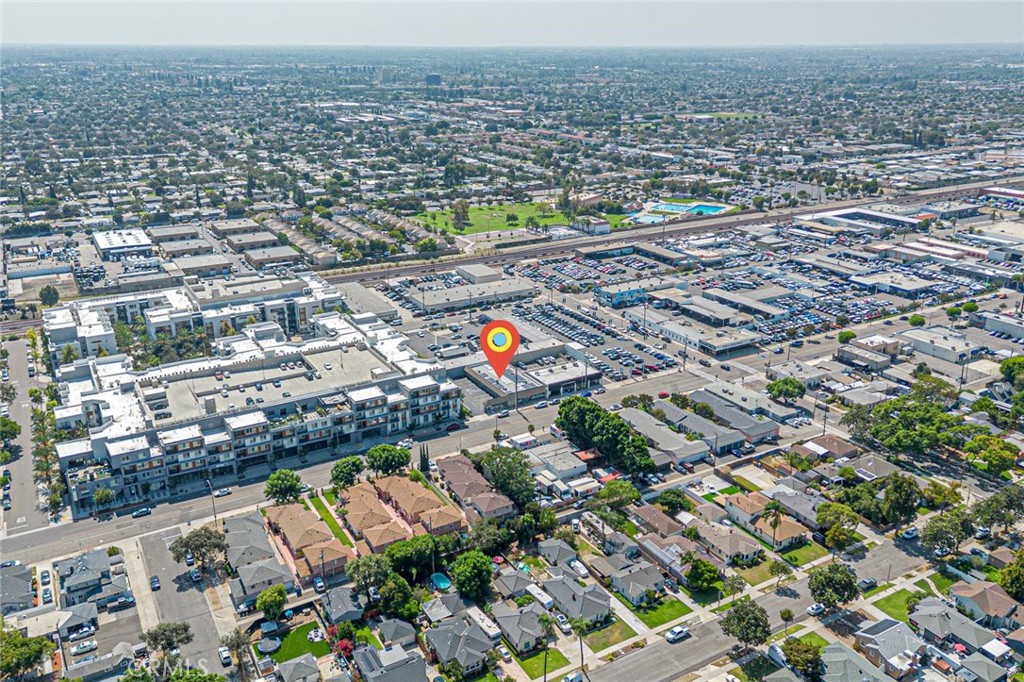 Aerial - surrounding neighborhood - 626 W Commonwealth Avenue, Fullerton CA 92832 - photo 20