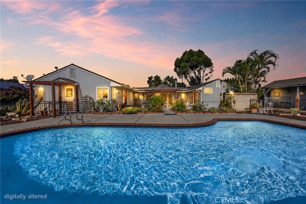Digitally enhanced, virtual twilight - 826 W Valencia Mesa Drive, Fullerton CA 92835 - photo 57