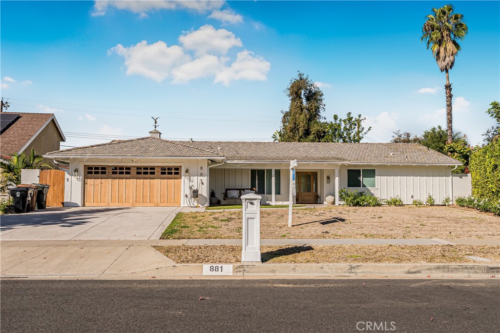 View of the front of the House. - 881 N Ford, Fullerton CA 92832 - photo 1