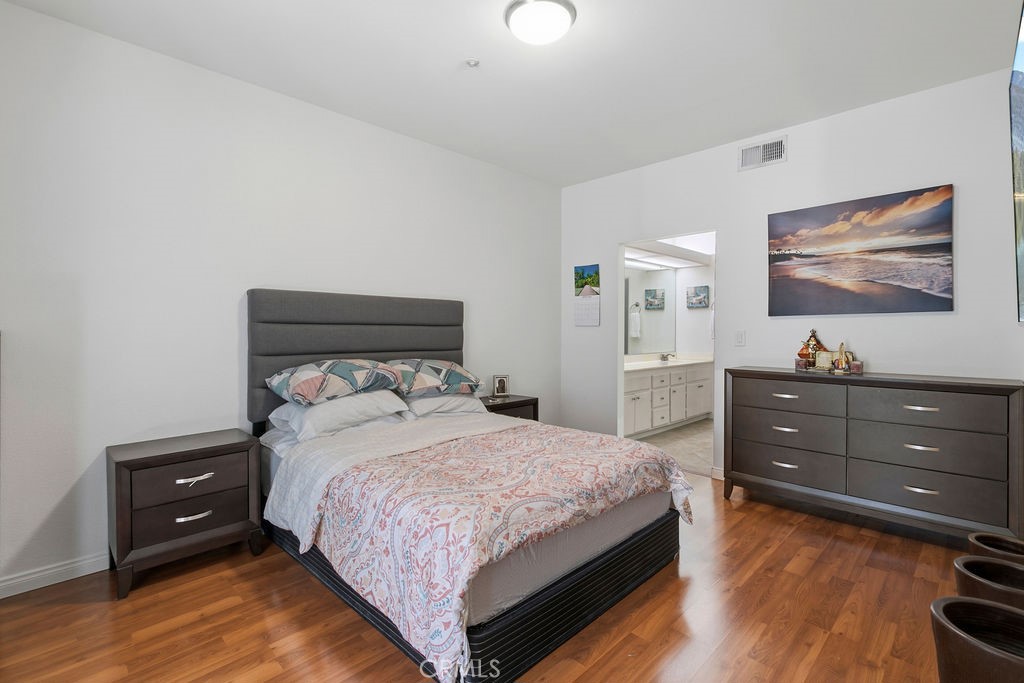 recently painted primary bedroom - 10361 Garden Grove Blvd 12, Garden Grove CA 92843 - photo 12