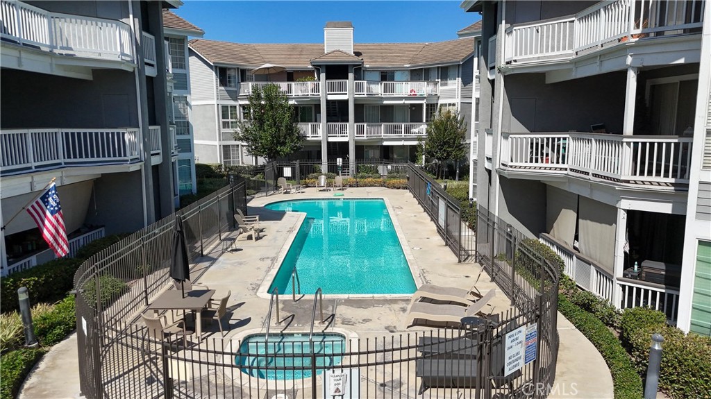 View from the balcony - 10371 Garden Grove Blvd 8, Garden Grove CA 92843 - photo 5