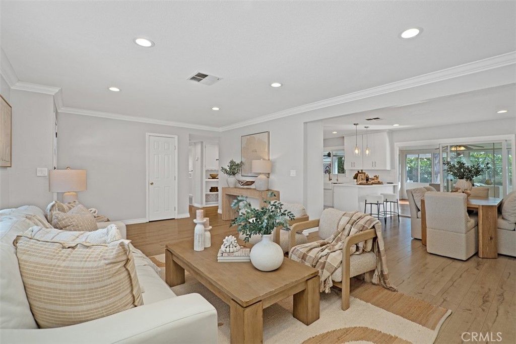 Living room overlooking Dinning Room - 11782 Jasper Street, Garden Grove CA 92845 - photo 10