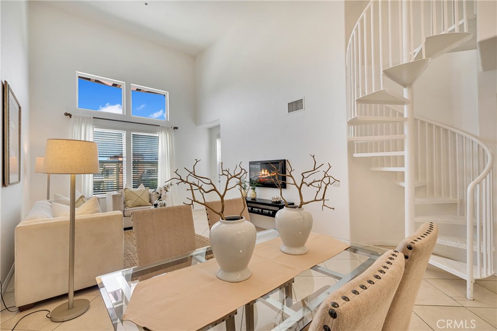 Loft area accessed via spiral staircase - 12664 Chapman Avenue 1402, Garden Grove CA 92840 - photo 9