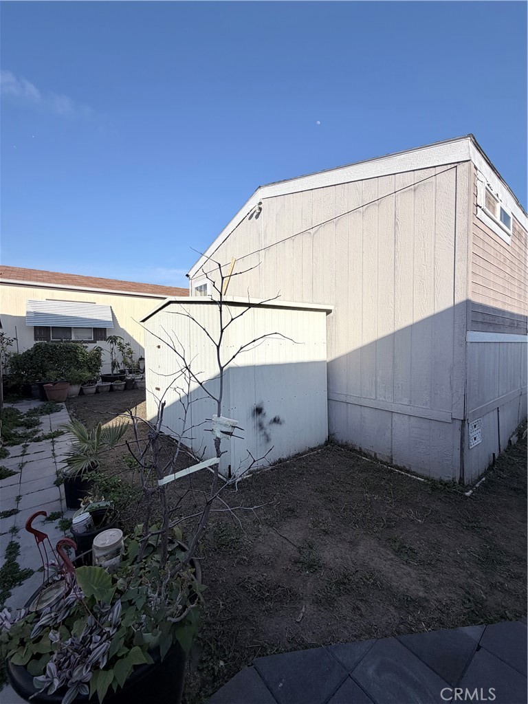 Rear yard and shed - 13181 222 Lampson, Garden Grove CA 92840 - photo 20