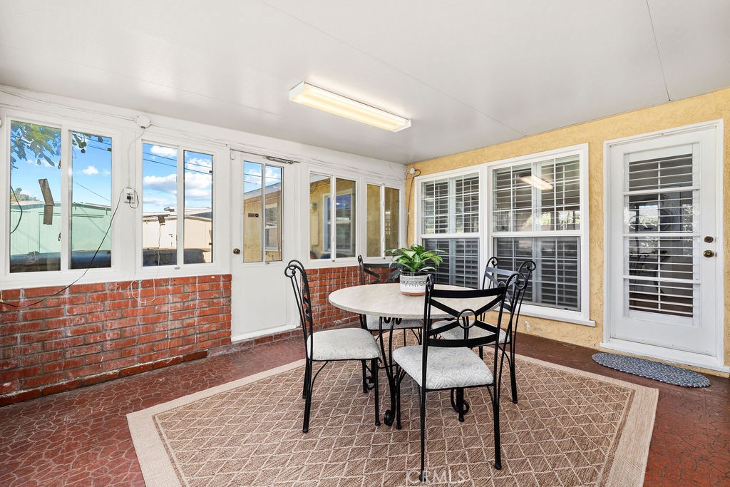 Enclosed Back Porch off Family Room - 13191 Lewis, Garden Grove CA 92843 - photo 30