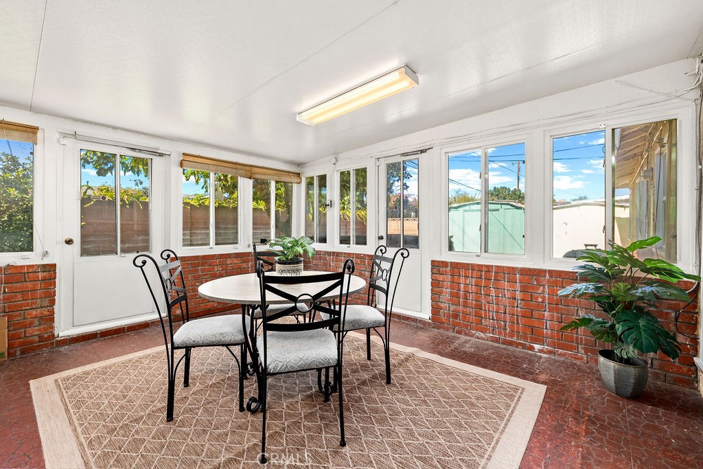 Enclosed Back Porch off Family Room - 13191 Lewis, Garden Grove CA 92843 - photo 31