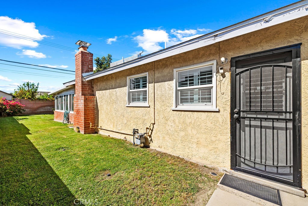 Side Yard off Kitchen - 13191 Lewis, Garden Grove CA 92843 - photo 37