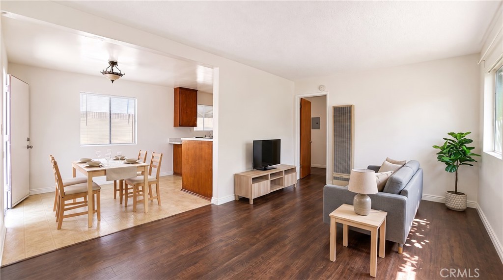 **Digitally Furnished** Living Room. - 8131 Larson Avenue 2, Garden Grove CA 92688 - photo 1