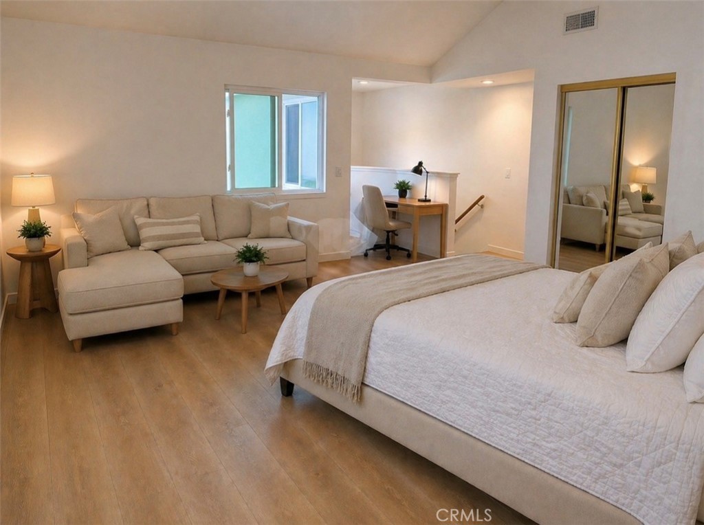 virtually staged- living area - 118 8th Street, Huntington Beach CA 92648 - photo 1