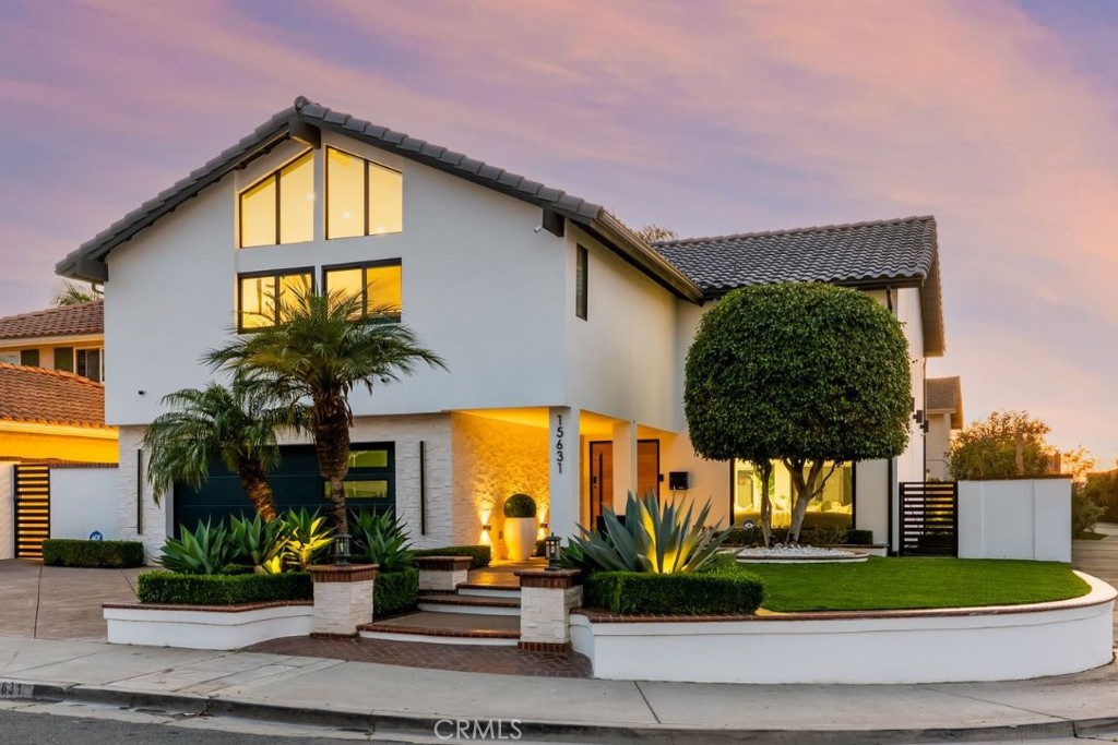 Front View Twilight - 15631 Sunburst Lane, Huntington Beach CA 92647 - photo 1