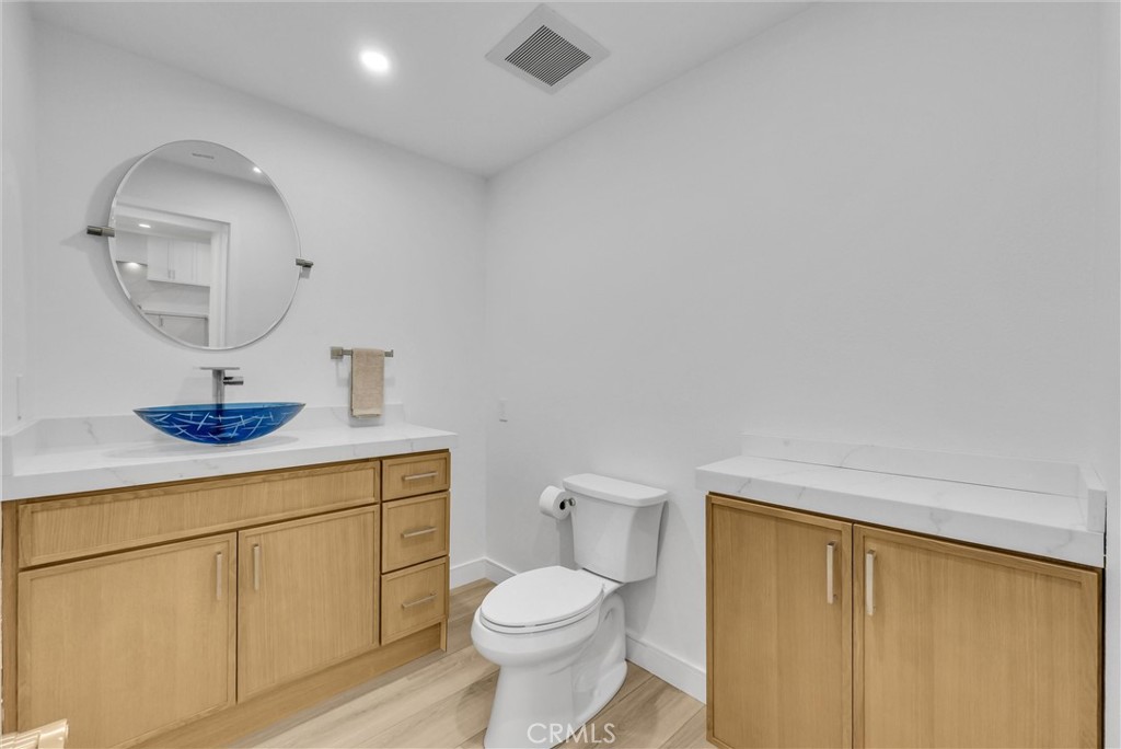 Powder Room with Glass Vessel Sink - 16341 Grenoble, Huntington Beach CA 92649 - photo 20