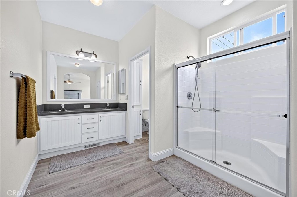 Master Bath sink area - 16444 Bolsa Chica Street 20, Huntington Beach CA 92649 - photo 12