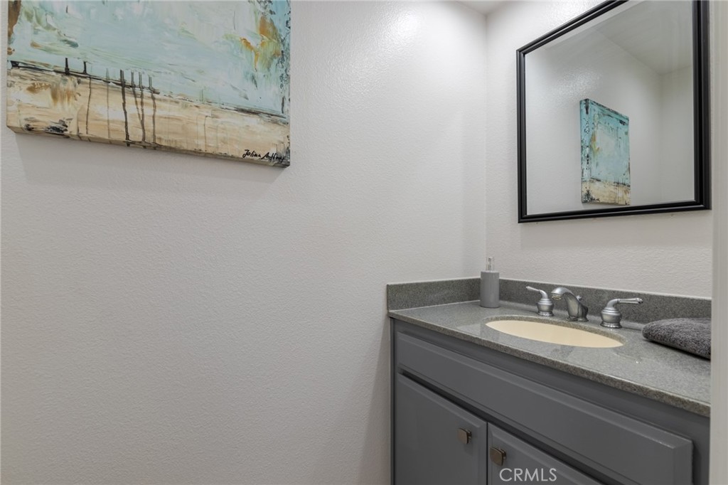 Downstairs Half Bath - 16456 Germain 223, Huntington Beach CA 92649 - photo 14