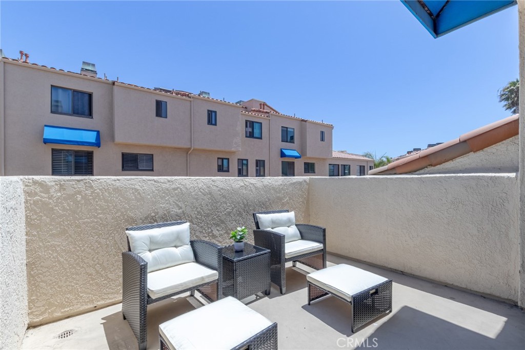 Deck area for relaxing or BBQ - 16456 Germain 223, Huntington Beach CA 92649 - photo 15