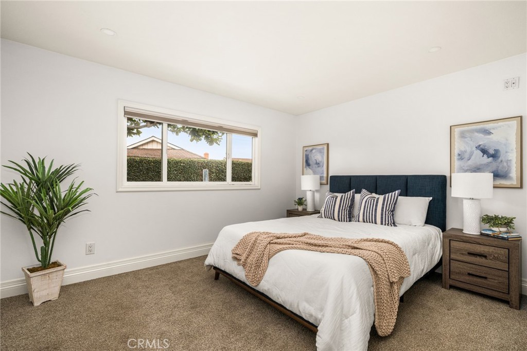 Large Primary Bedroom with an abudance of light - 17751 Lewis, Huntington Beach CA 92647 - photo 34