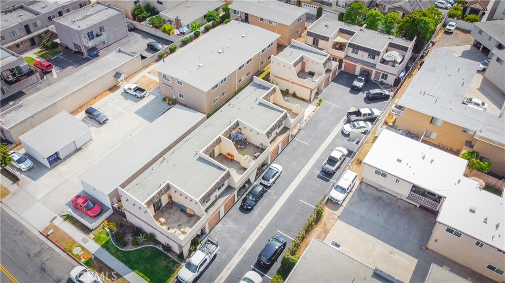 AERIAL DRONE SHOT FRONT BUILDING - 18911 Florida Street, Huntington Beach CA 92648 - photo 1