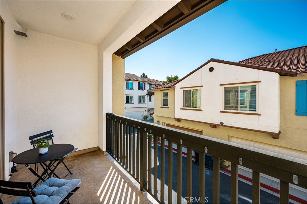 Balcony off of Kitchen - 19114 Azul, Huntington Beach CA 92648 - photo 29