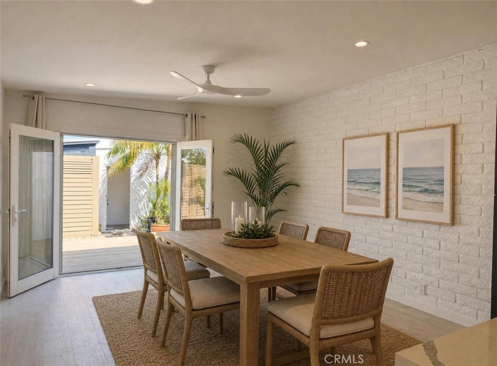 Dining Room Staged - 1916 Delaware, Huntington Beach CA 92648 - photo 9