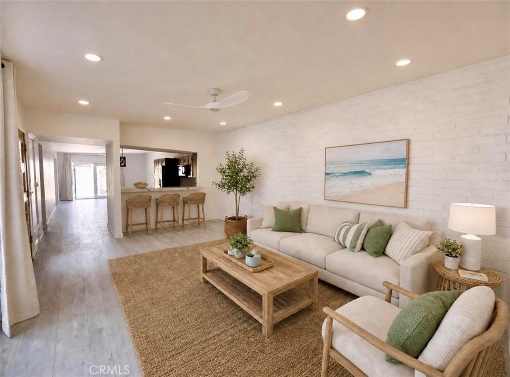 Living Room Staged - 1916 Delaware, Huntington Beach CA 92648 - photo 11