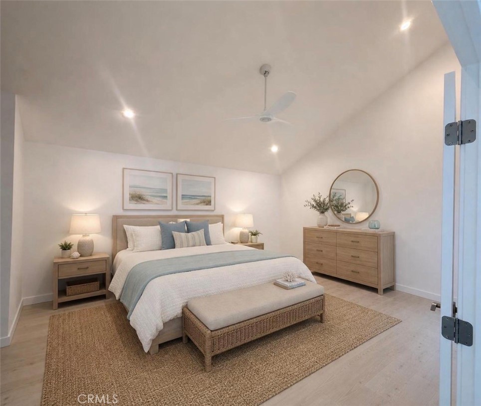 Master Bedroom Staged - 1916 Delaware, Huntington Beach CA 92648 - photo 14