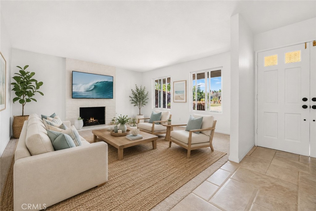 Staged formal living space - 20682 Hopetown, Huntington Beach CA 92646 - photo 4