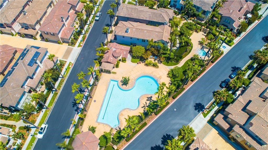 Aerial View of the Gated Community Pool and Spa - 21306 Balerma, Huntington Beach CA 92648 - photo 57