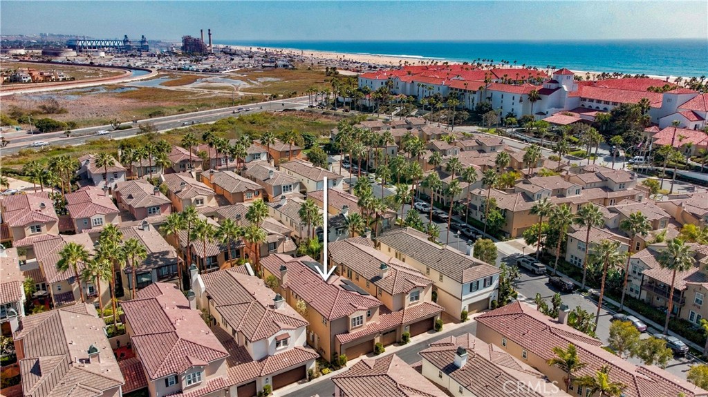 Ariel view of south-west of home location. - 21322 Balerma, Huntington Beach CA 92648 - photo 59
