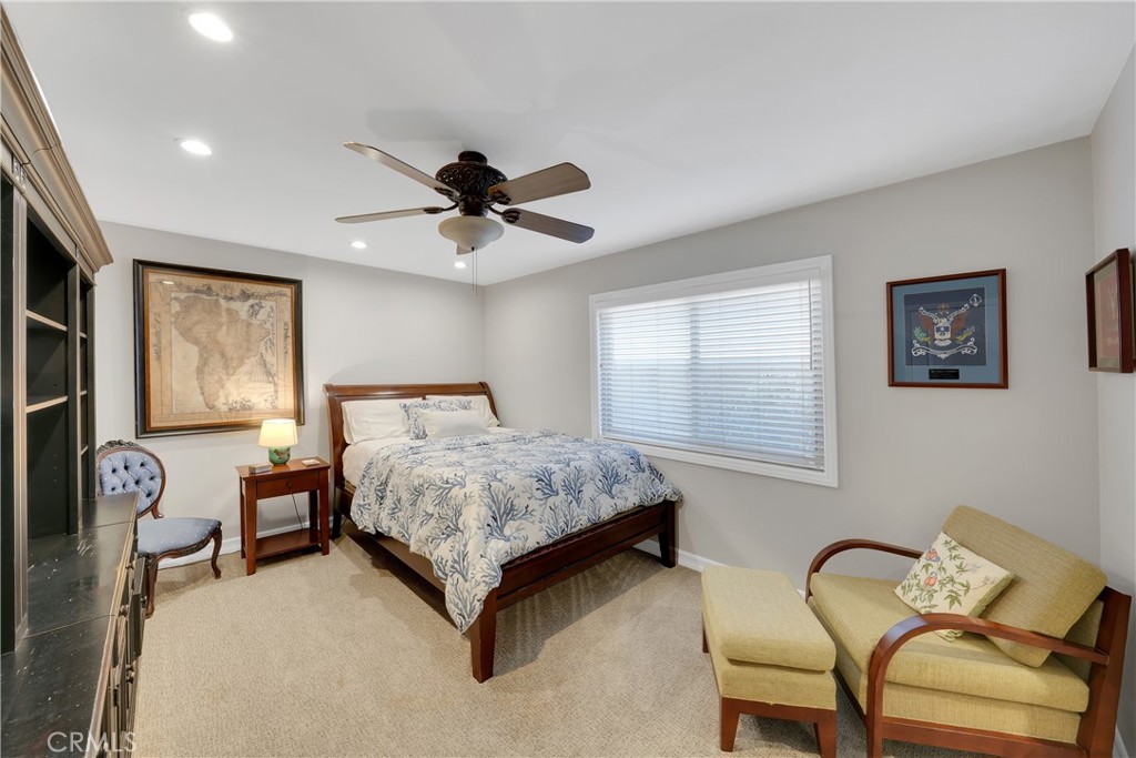 Downstairs Bedroom - 3521 Aquarius Drive, Huntington Beach CA 92649 - photo 13