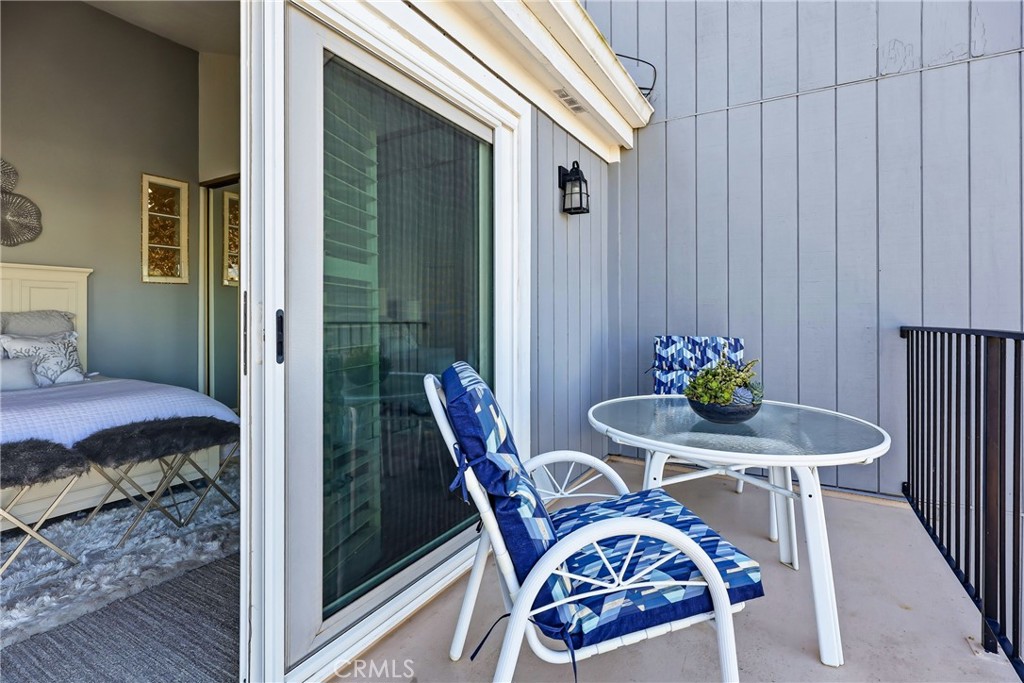 Private balcony off the primary bedroom - 3631 Windspun Drive Drive, Huntington Beach CA 92649 - photo 26