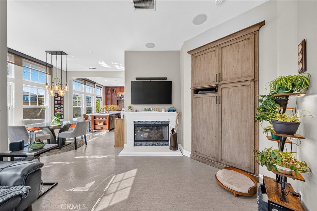 Family Room with Fireplace - 4742 Wentworth, Huntington Beach CA 92649 - photo 17
