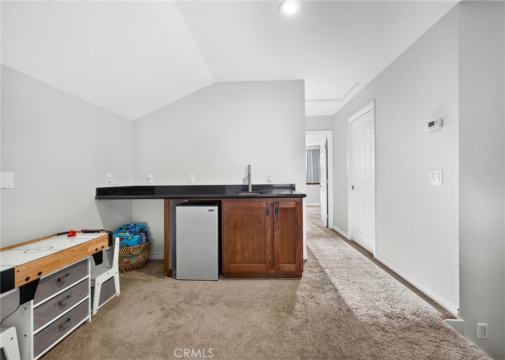 Upstairs Wet Bar in Bonus Room - 5291 Kenilworth, Huntington Beach CA 92649 - photo 37